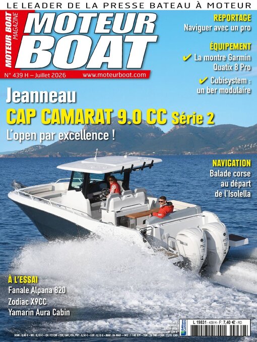 Cover image for Moteur Boat Magazine